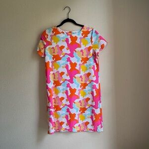 Jude Connally Ella Shift Dress in Spring Camo Size Medium